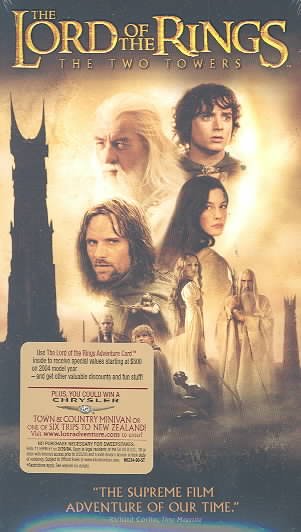 The lord of the rings [videorecording] : the two towers. / New Line Cinema presents a Wingnut Films production ; producers, Barrie M. Osborne, Fran Walsh, Peter Jackson ; screenplay writers, Fran Walsh, Philippa Boyens, Stephen Sinclair, Peter Jackson ; director, Peter Jackson.