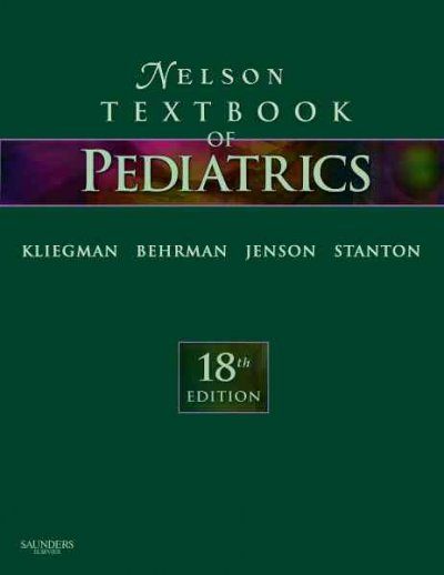 Nelson textbook of pediatrics.