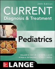 Current diagnosis & treatment  pediatrics.