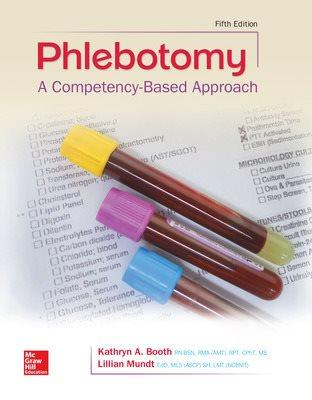 Phlebotomy : a competency-based approach / Kathryn A. Booth, Lillian Mundt.